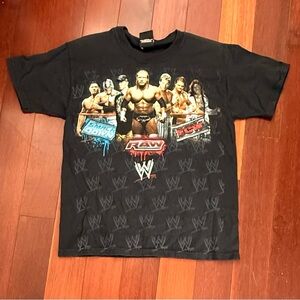 WWE Black Graphic T-Shirt